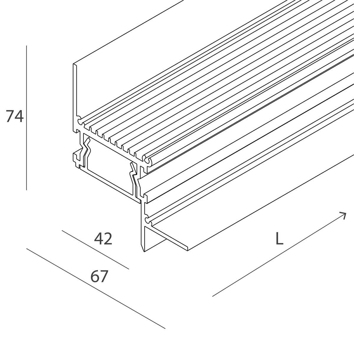 P-40: LINEARE OPALE 2M