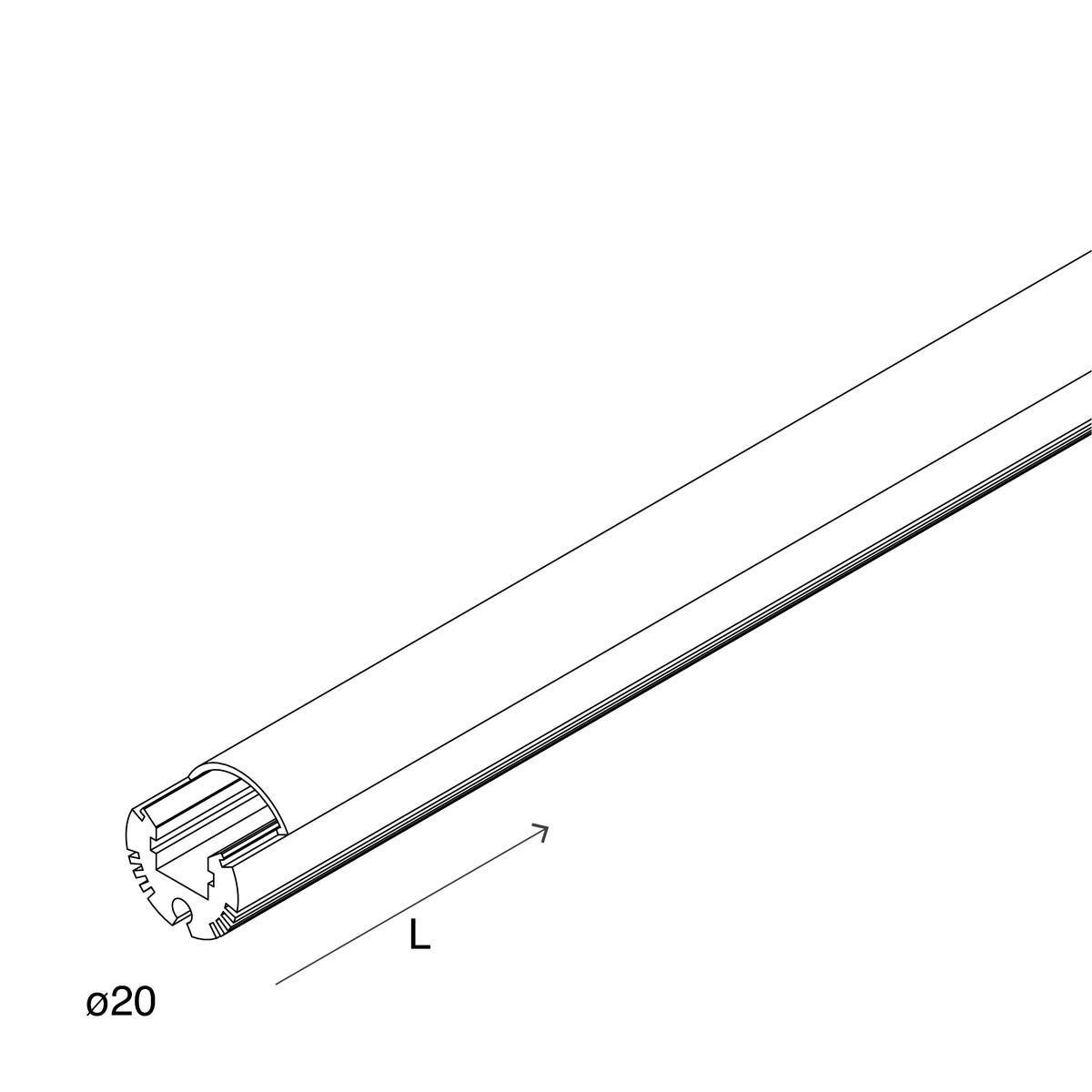 PROFILED TND: D20 2M+OP.+2TEST.BIA