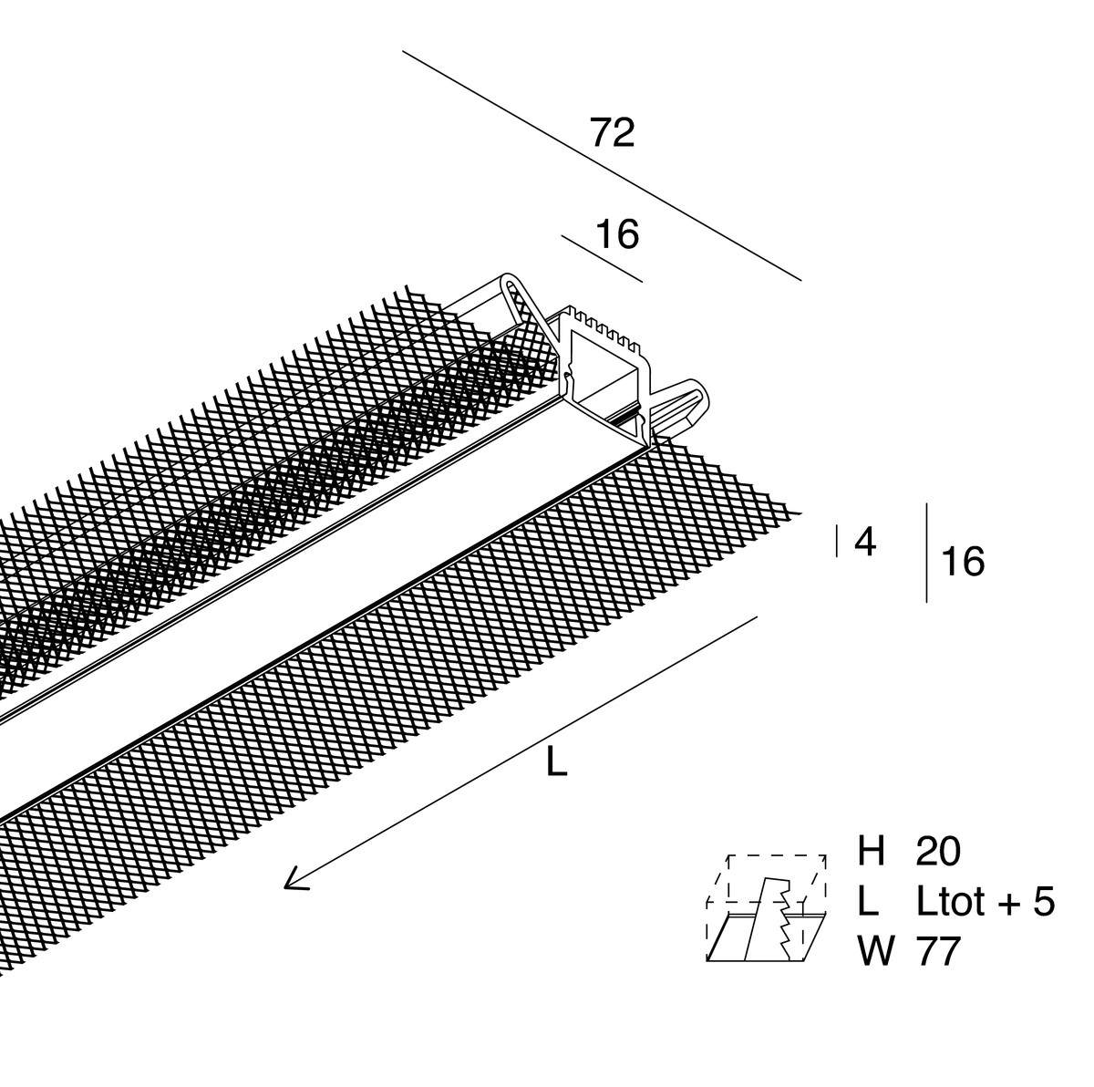 L-16 EVO: WALL OPALE 2M