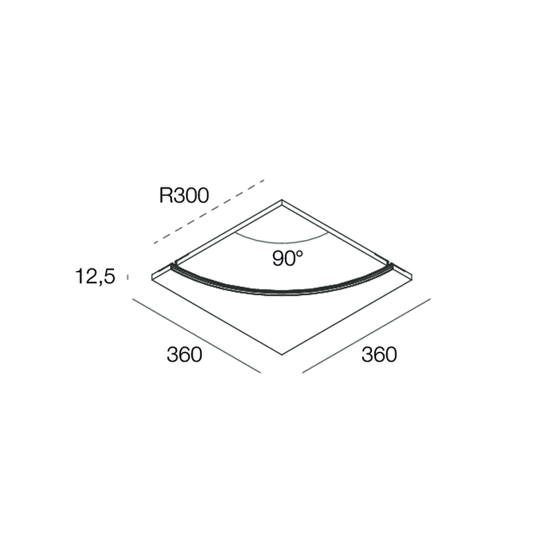 DOMYNOS: PANNELLO 360X360XA90