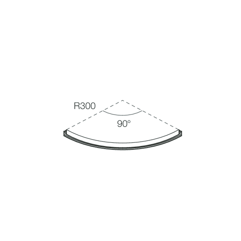 DOMYNOS PS: PROFILO CURVO R300 A90 BI