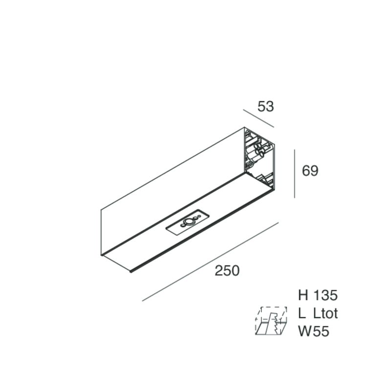 HERO: MOD.SENS+CENTRALINA DALI 250 NE