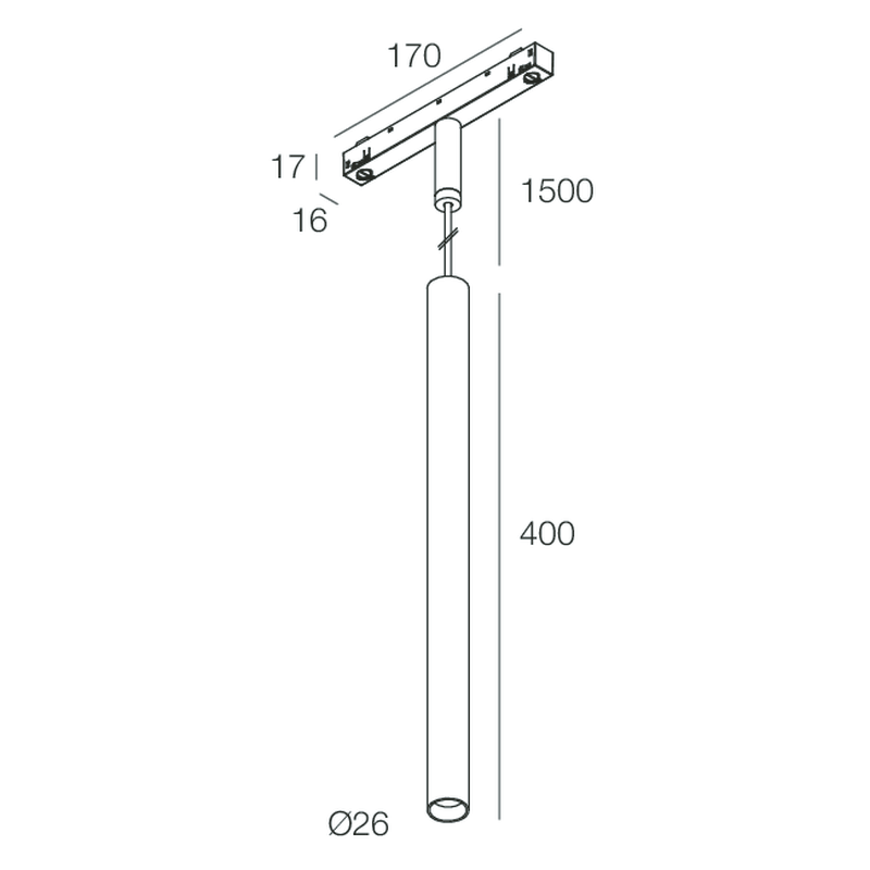 MINITUBE F8: 7W 2.7K DALI CRI90 NE