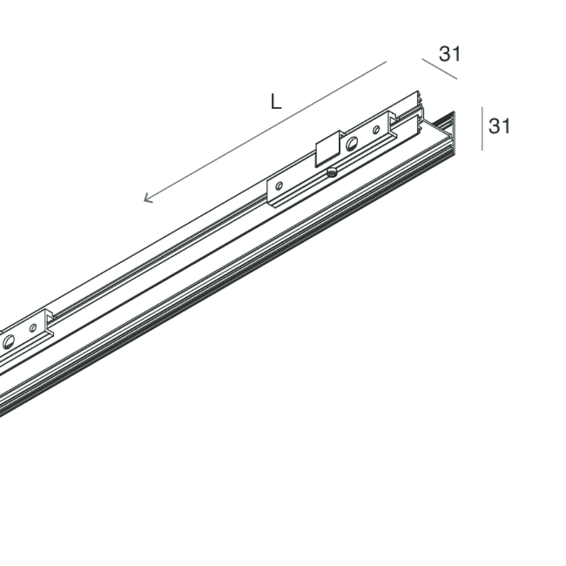 P-30: STRIP CAFFE PARETE L1600
